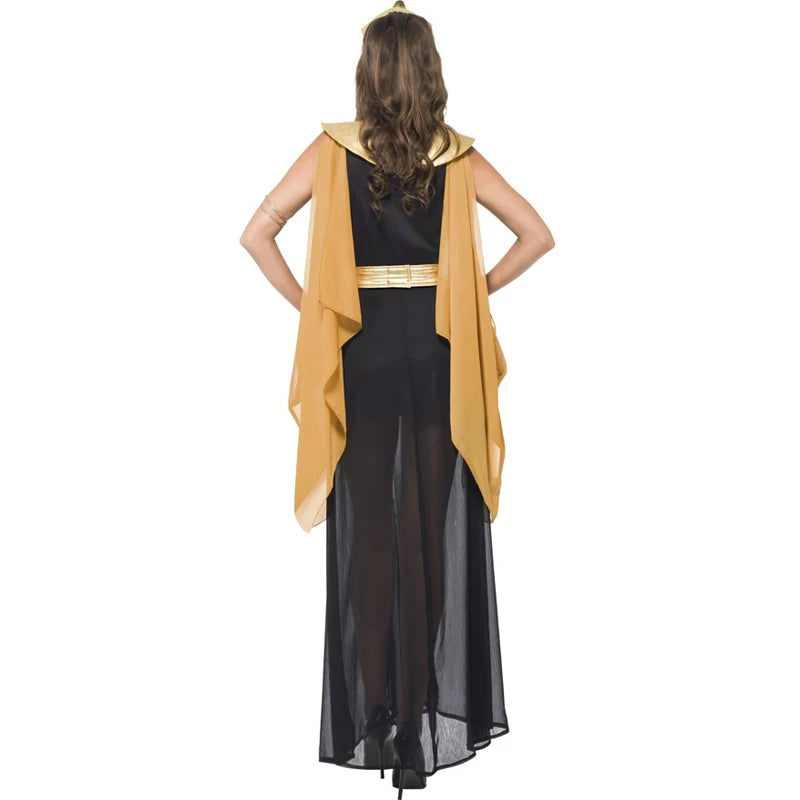 Cleopatra Queen Costume – Women's Egyptian Pharaoh Cosplay Dress for Carnival & Parties