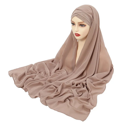 The Chiffon Hijab Set – Grace, Comfort, and Faith in Every Fold
