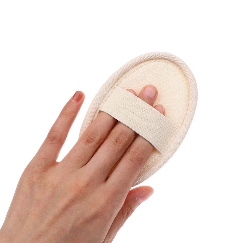 Natural Loofah Body Scrubber Bath Exfoliating Sponge Soft Shower Brush Cleaner Pad Exfoliator Shower Puff Body Skin  Tool