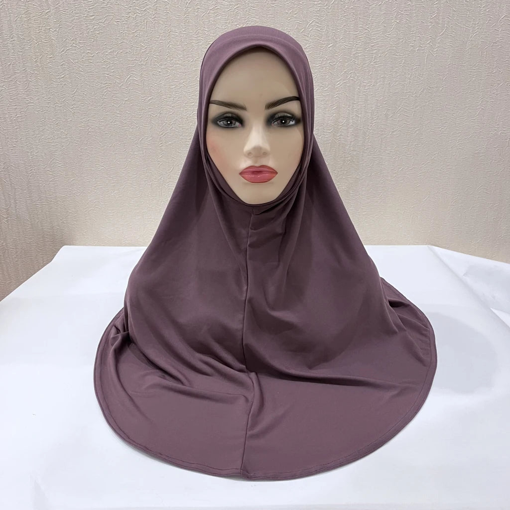 The Amira Pull-On Hijab – Full Coverage, Effortless Modesty