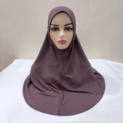 The Amira Pull-On Hijab – Full Coverage, Effortless Modesty