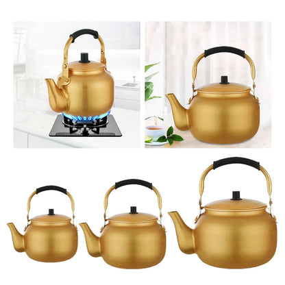The Arabian Alu Kettle – A Touch of Gold for Your Tea Ritual