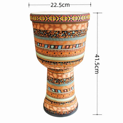 Sheepskin Djembe African Drum Children Beginner Music Drums Tambourine Adult Traditional Drum Handmade Percussion Instruments