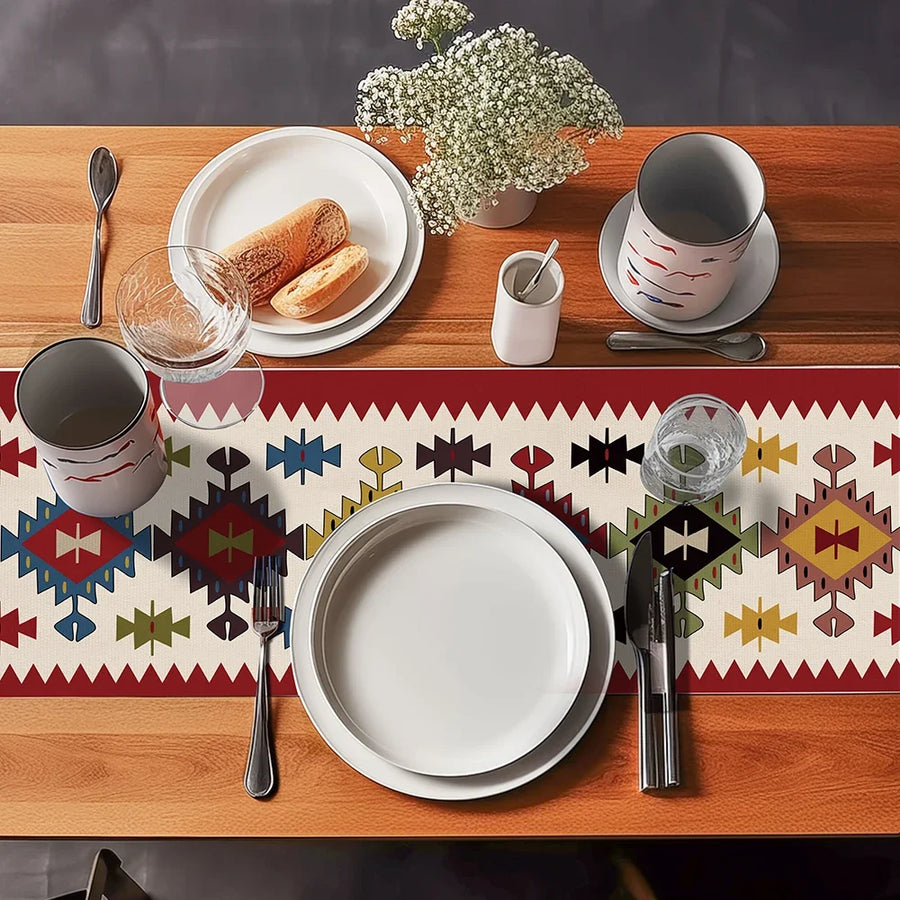 The Universal Boho – Washable Bohemian Table Runner