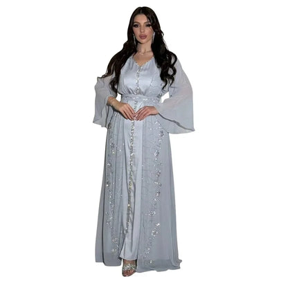 Eid Elegance – 2 Piece Kaftan Set for the Arab Woman in America