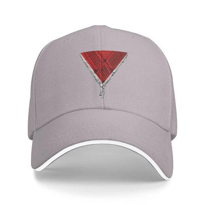 Summer Casual Baseball Cap Palestine The Red Triangle Running Hippie Trucker Hat For Female Male Breathable Funny Baseball Caps