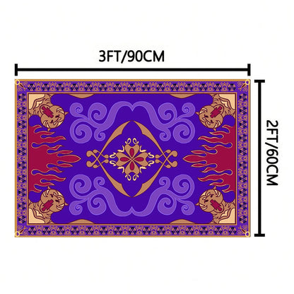 Aladdin Flying Carpet Flag Polyester Printed Banner 60X90CM 90X150CM for Home And Outdoor Decor