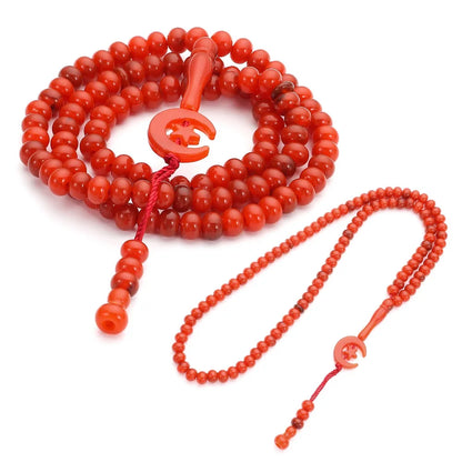 2pcs New Allah Muhammad Prayer Beads Engraved Misbaha Tasbeeh Muslim Tasbih 99 Beads Muslim Islam