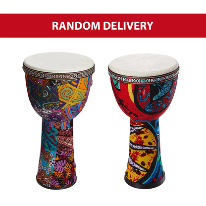 8 inch African Drum Large 8 Hand Drum PVC Drum Body Lightweight Hand Drum Percussion Bongo Drum suitable for Adult Beginners