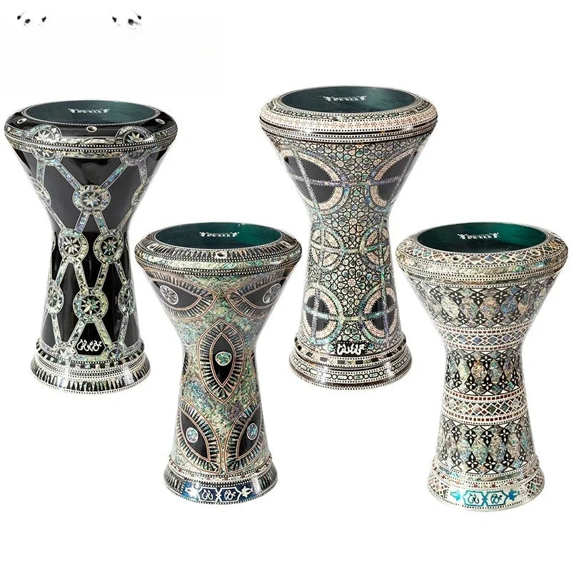 Popular Product Middle Eastern Drum Darbuka Arabic Drum Handclapped Percussion Instruments Made In Egypt 8 Inch Aluminum