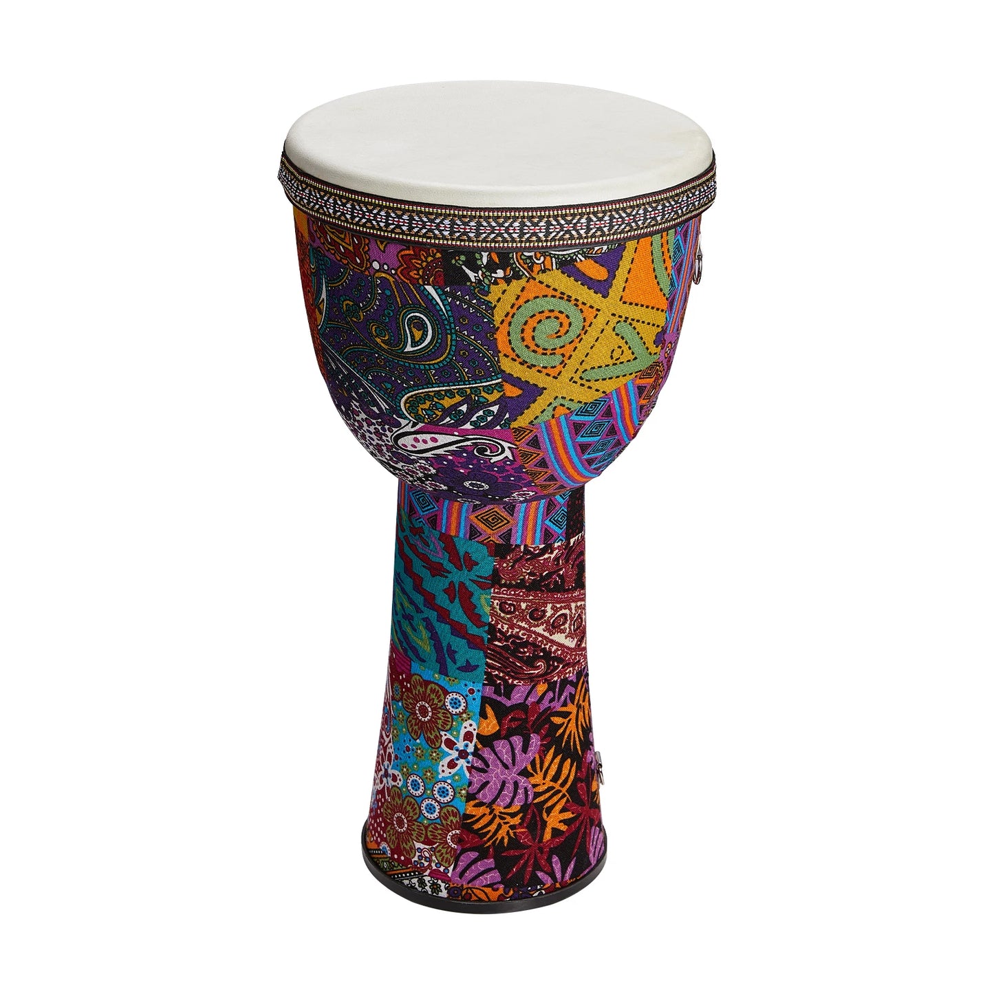 8 inch African Drum Large 8 Hand Drum PVC Drum Body Lightweight Hand Drum Percussion Bongo Drum suitable for Adult Beginners