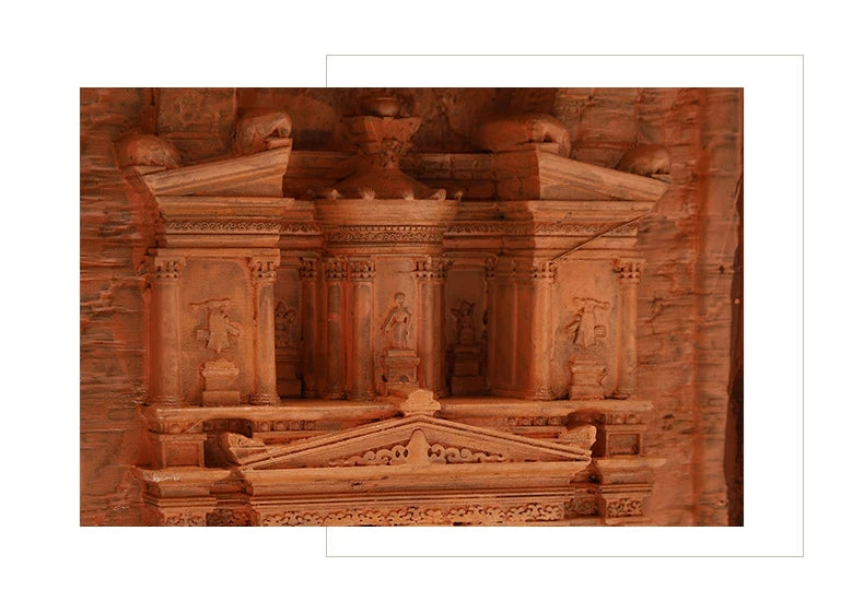 Petra Ancient City Resin Ornament – Creative Jordanian Heritage Decor