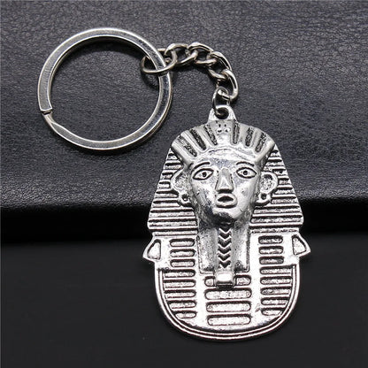 Eye of Horus & Pharaoh Keyring – Egyptian Charm, Creative Gift Accessory