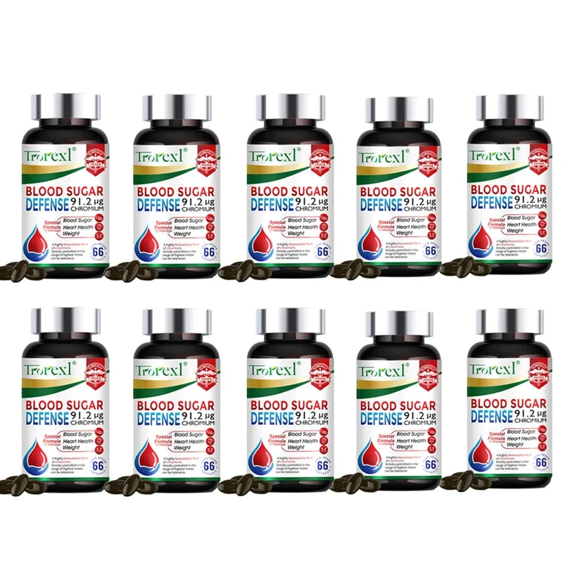 The Sugar Shield – Blood Sugar Defense & Cardiovascular Support Capsules