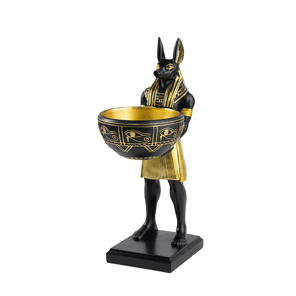 Anubis Guardian of Scales Resin Statue – Egyptian God Collectible Figurine
