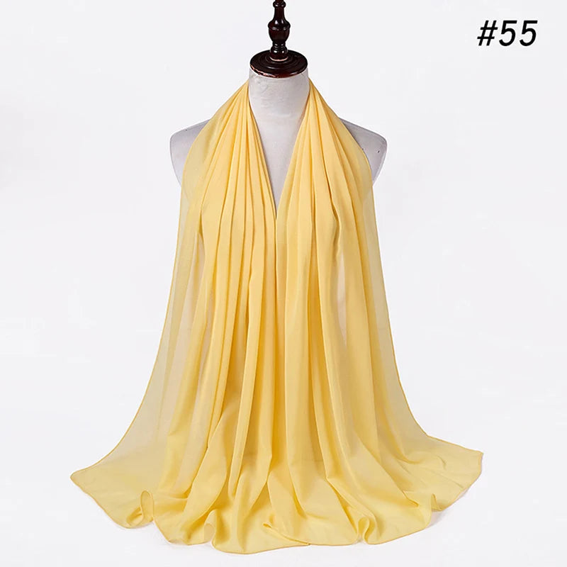 The Bubble Chiffon Hijab – Light as Air, Bold in Style