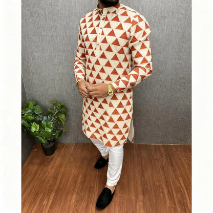 Longline White Shirts Muslim Men Prayers Clothes Luxury African Style Bronzing Vestido Arabe Para Hombre Tenue Marocaine Homme