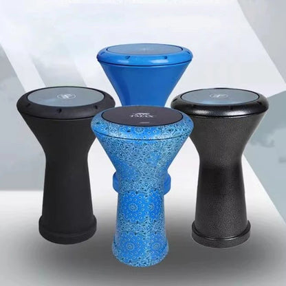 Adults Doumbek Professional Tambourine Aluminium Darbuka Meditation Portable Drums Instrument with Bag Percussion Accessories