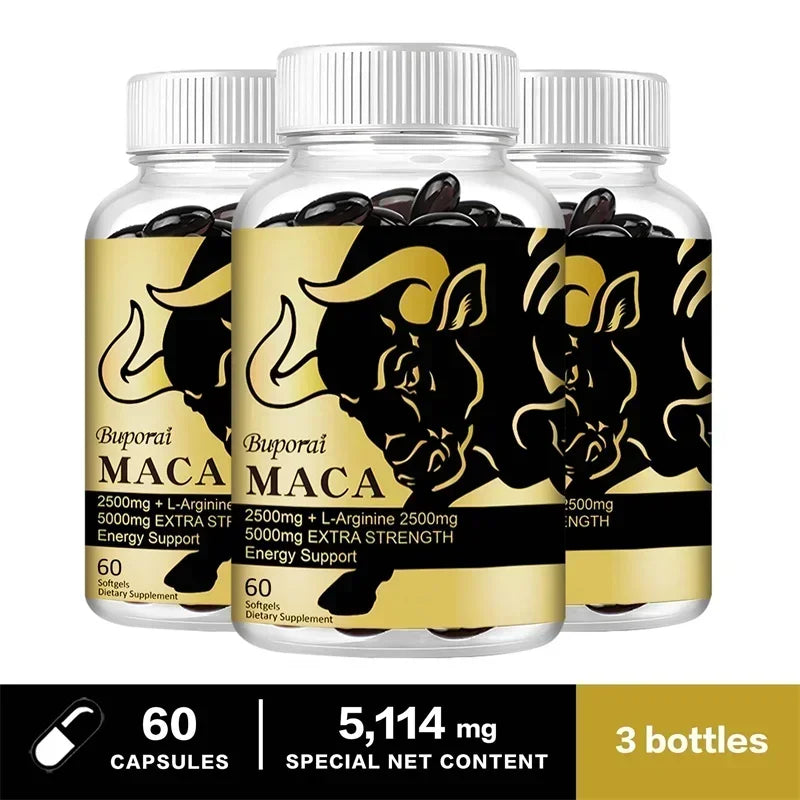 Maca Root Supplement - support Endurance, Relieve Fatigue and Promote Muscle Growth
