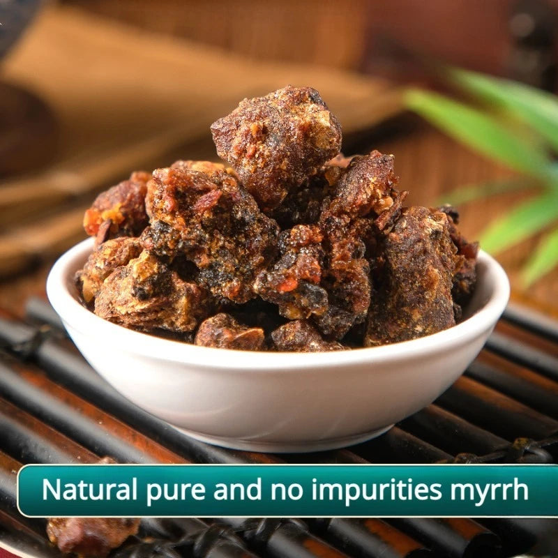 Pure Myrrh Gum – 10/50g Commiphora Resin for DIY Incense Blends