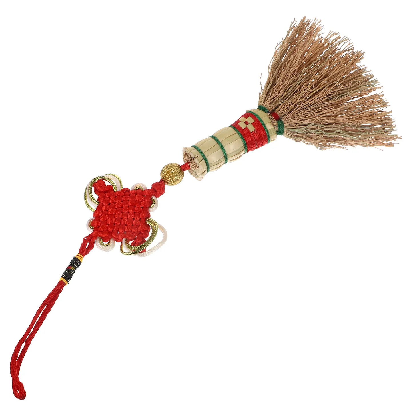 Decorative Broom for Festival Party Wheat Straw Hanging Broom Adornment Festive Door Hanger Wall Decor Window Display