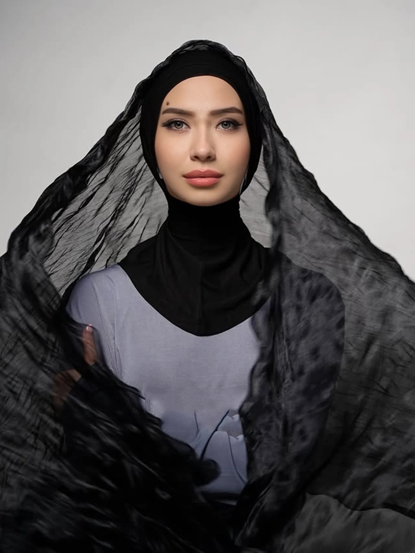 The Wavy Edge Hijab – Elegance with Every Fold