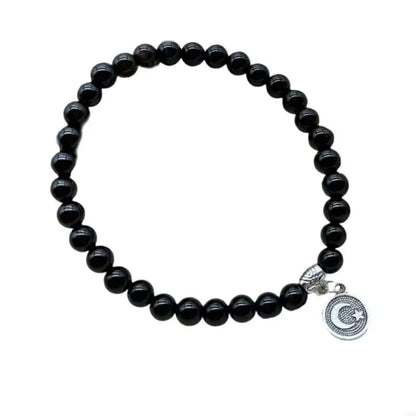 Islamic Prayer Beads Stretch Bracelet 33 Glass Beads Tasbih Unisex Gift