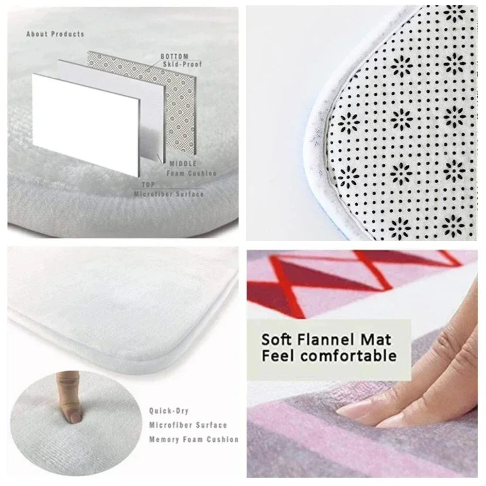 The Moon and The Stars Round Carpet Washable Decoration Home Light Rug Bedroom Chair Mat Carpets for Living Room