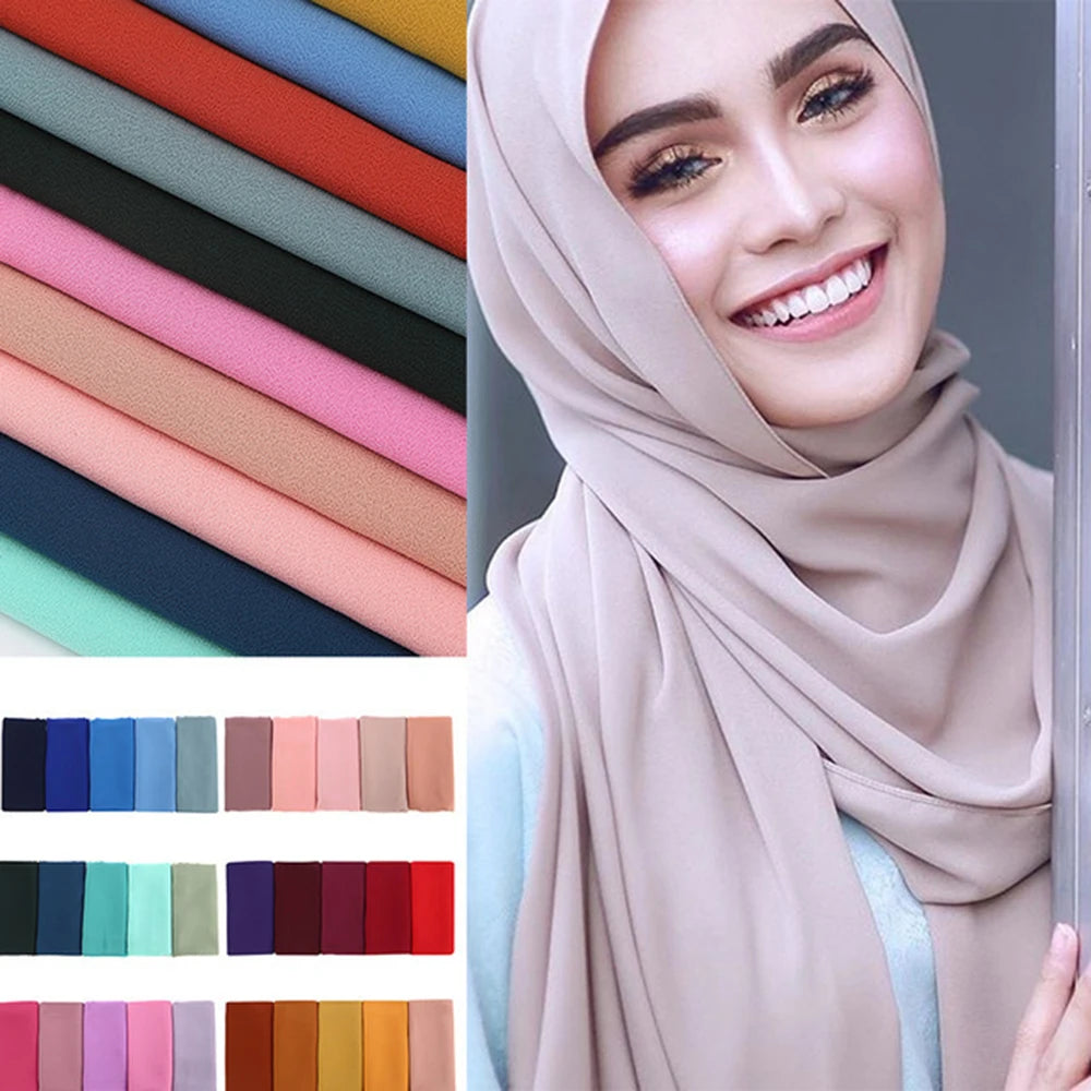 The Bubble Chiffon Hijab – Light as Air, Bold in Style