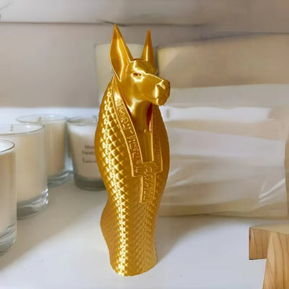 Anubis 3D Printed Statue – Egyptian Guardian God Sculpture for Dog Lovers & Collectors