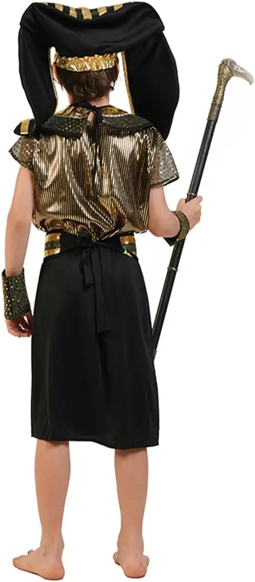 Children's Egyptian Pharaoh Costume – Traditional Cosplay & Carnival Dress for Boys