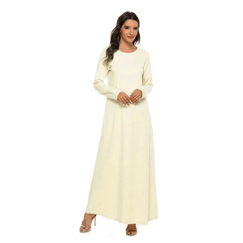 Adult Casual Eid Mubarak Muslim Fashion Abayas for Women Turkey Abaya Dubai Kaftan Dress Robe Femme Caftan Marocain 3 Colors