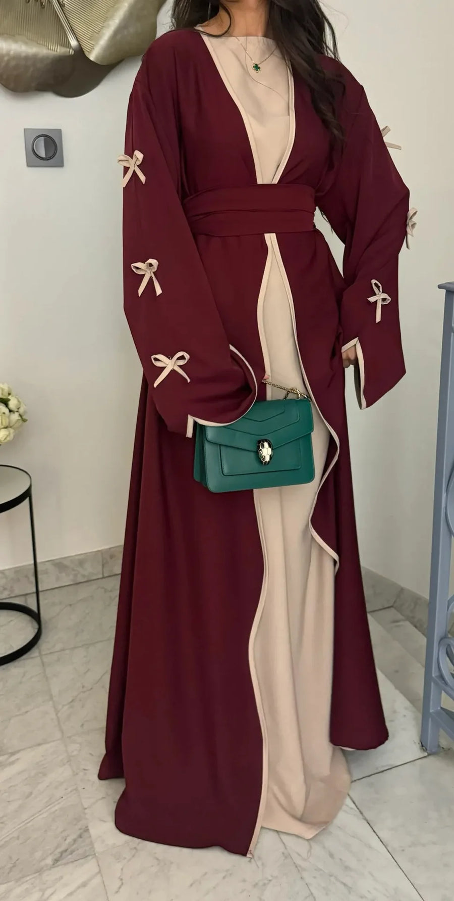 Eid Bow – The Cardigan Abaya for the American Muslim Woman