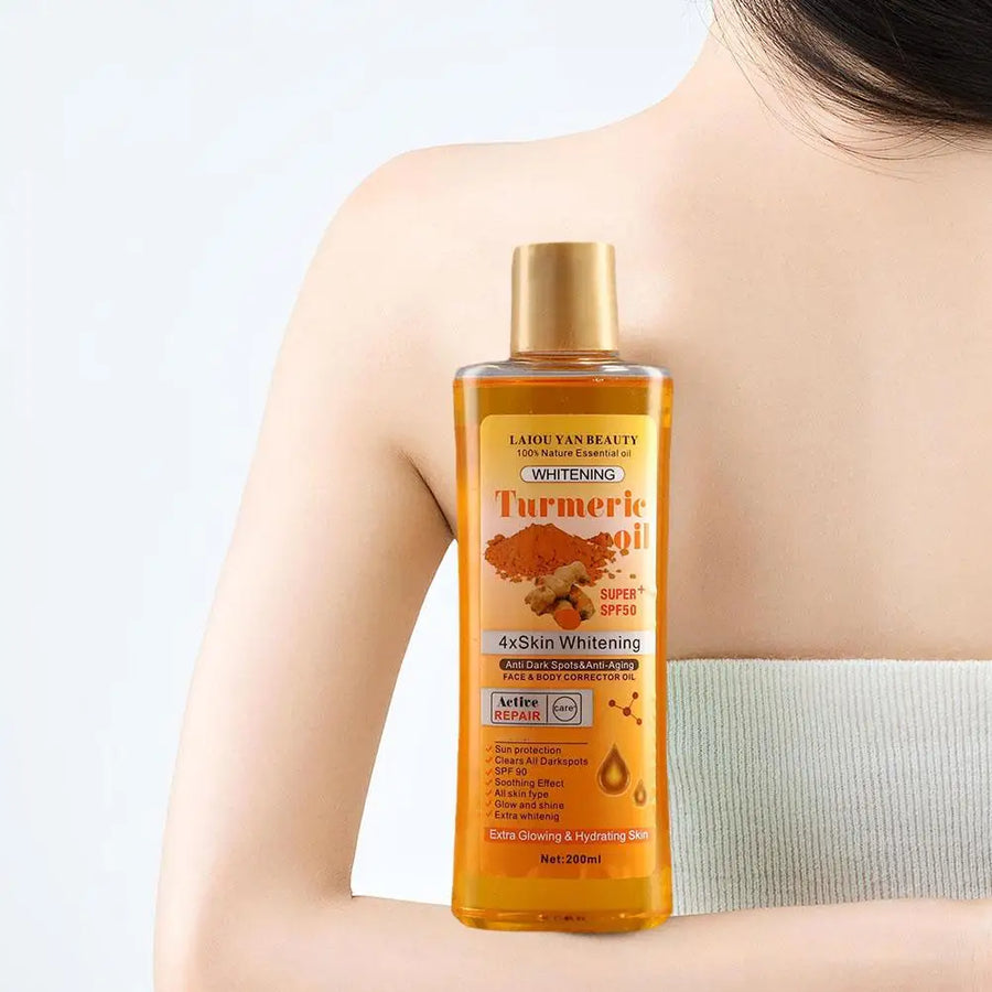 The Golden Serum – Turmeric & Ginger Deep Hydration Face Oil (200ml)