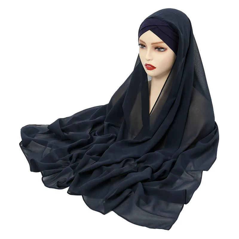 The Chiffon Hijab Set – Grace, Comfort, and Faith in Every Fold