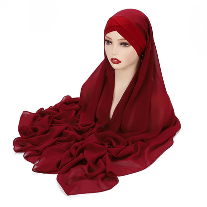 The Chiffon Hijab Set – Grace, Comfort, and Faith in Every Fold
