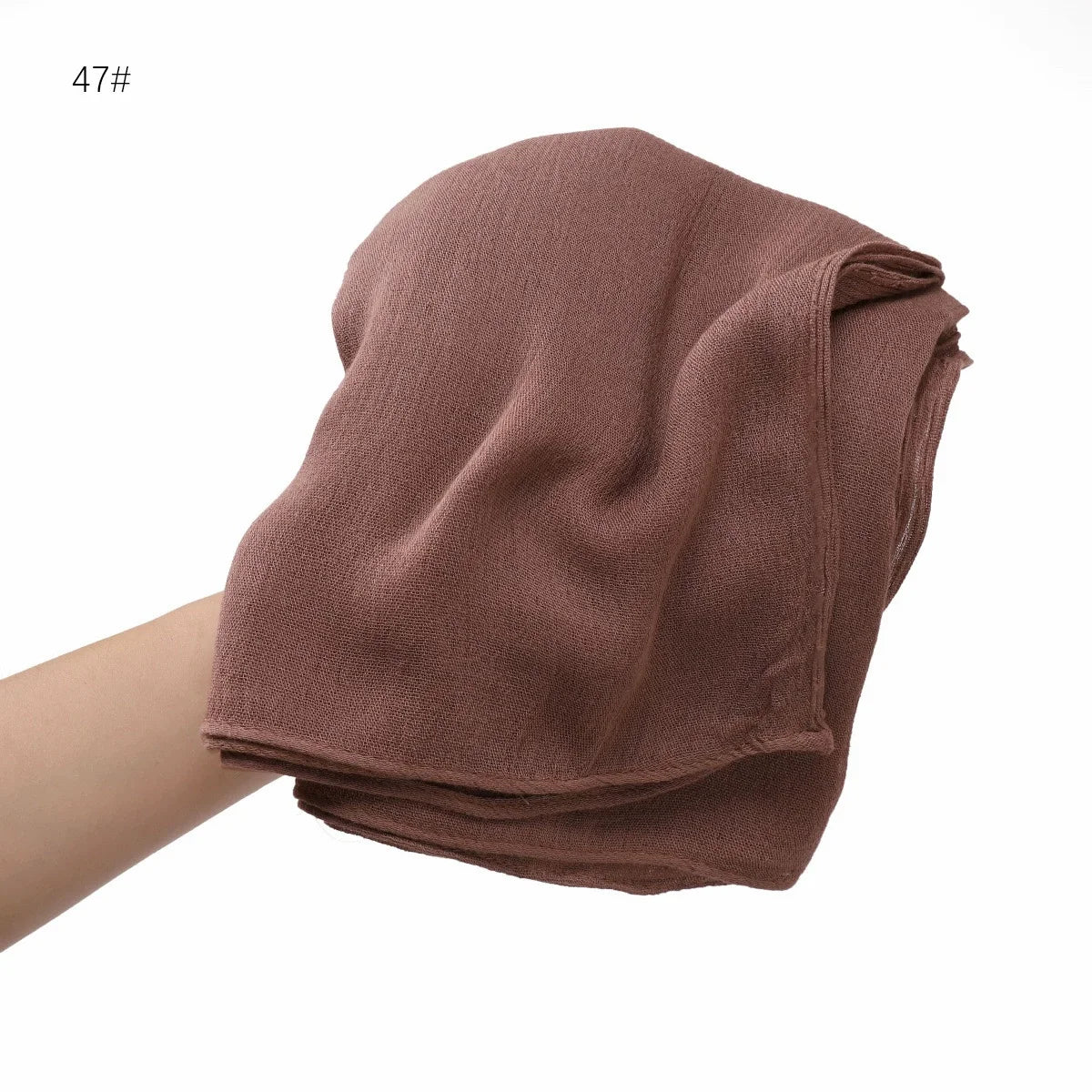 The Crinkle Rayon Hijab – Effortless Elegance, All-Day Comfort