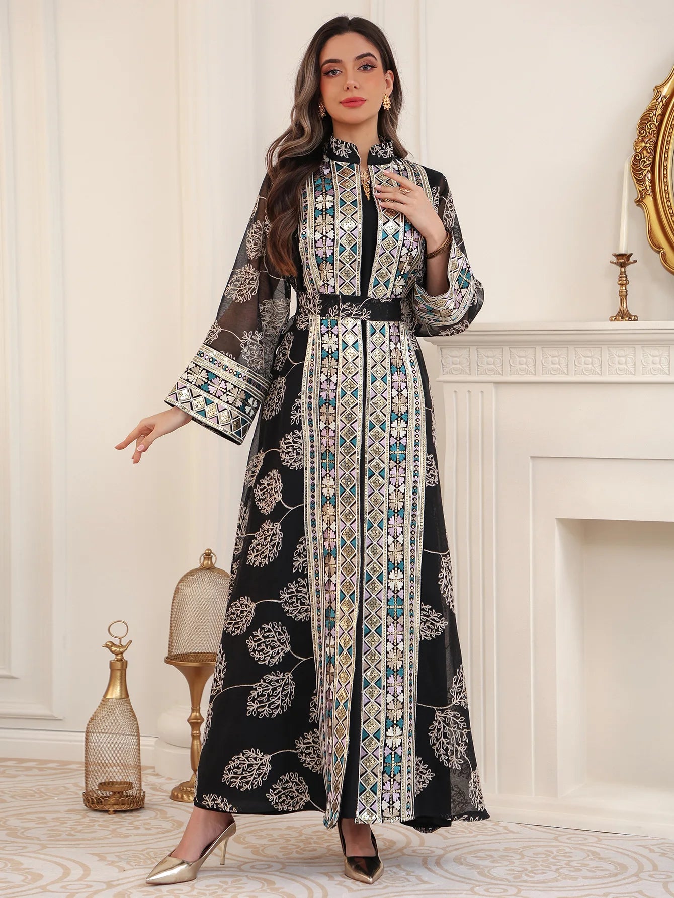 The Eid Ensemble – 2-Piece Kaftan Set for the Muslim Woman in America