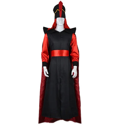 ★Halloween Cosplay Costume The Arabian Nights Aladdin Jafar Assistant Cape and Hat Aldult Clothing♥ All corners of the country
