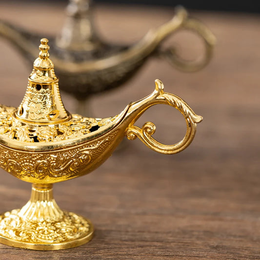 The Genie Lamp Burner – Light, Scent, and Magic