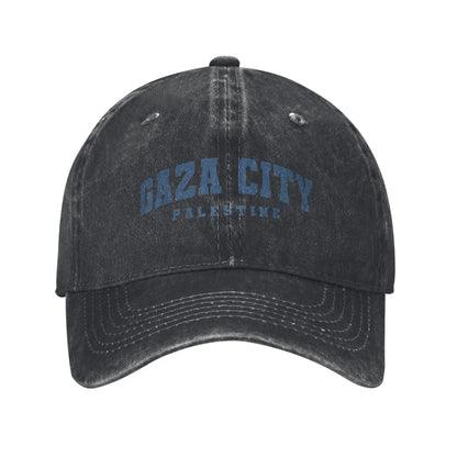 Gaza Palestine Urban Sun Baseball Cap  Street Style Couple Women Washed Trucker Hat Hot Sale Sports Baseball Caps Birthday Gift