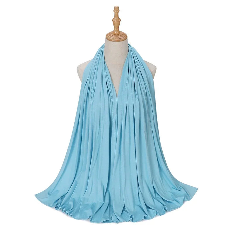 The Mercerized Cotton Jersey Hijab – Softness, Style, and Full Coverage