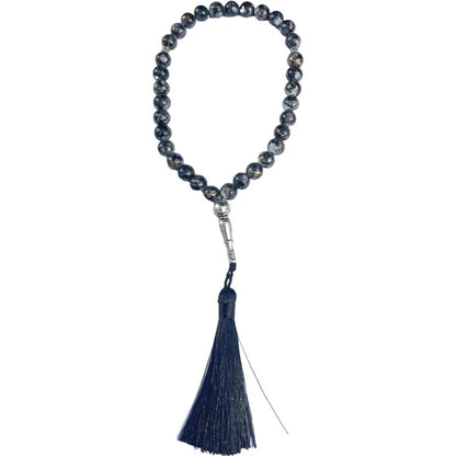 New Handmade Beaded Tassel Trayer Beads Bracelet,Muslim 10mm.Tasbih 33 Beads Islam Prayer Rosary Islamic Eid Ramadan Gift