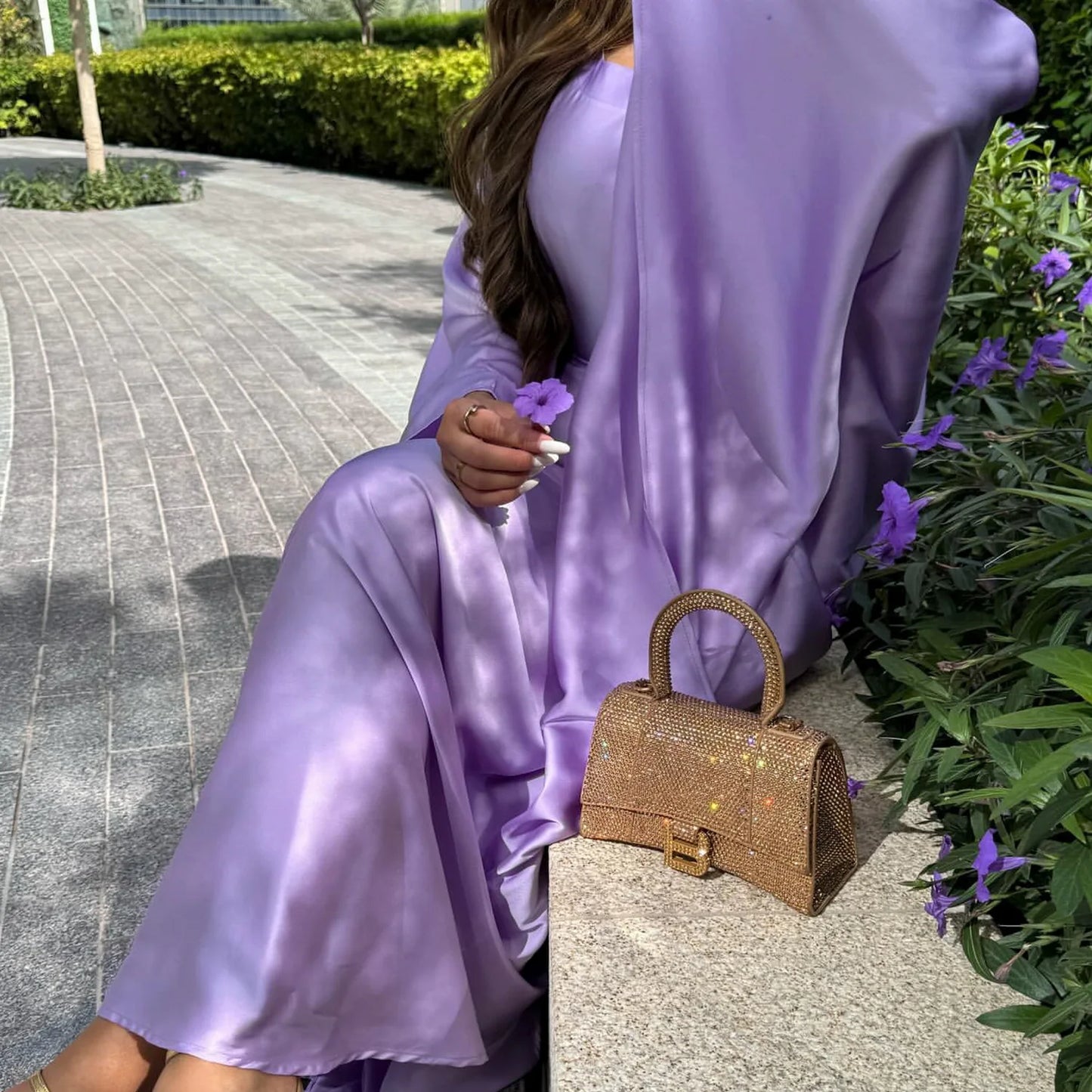 Closed Batwing Abaya Women Muslim Dress Turkish Islamic Dress Women 2024 For Party Kebaya Kaftan Turkey Caftan Marocain Femme