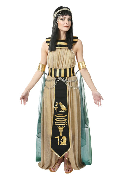 Pharaoh & Cleopatra Couple Costume – Egyptian King & Queen Cosplay Set