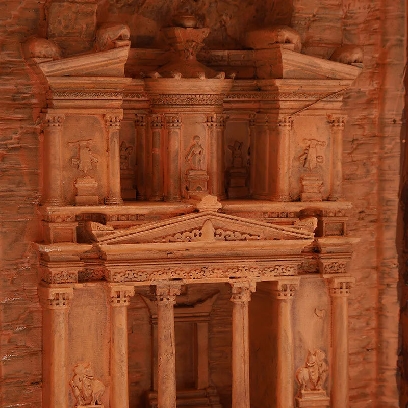 Petra Ancient City Resin Ornament – Creative Jordanian Heritage Decor