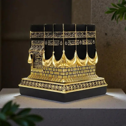 Resin Kaba Decors Islamic Prayer House Model Eid Ramadan Gift Muslim Home Office Desk Decorations