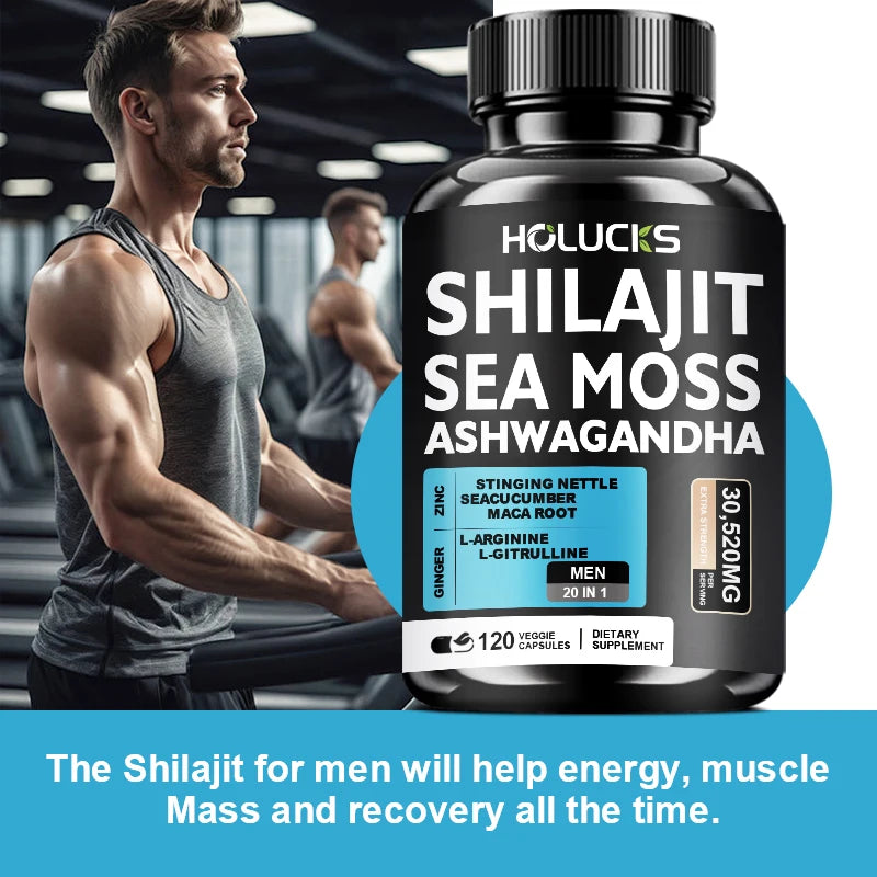 Original Shilajit Pure Himalayan Organic-Shilajit Supplement with Energy Immunity Joints, Strength & Immunity,Men & Women