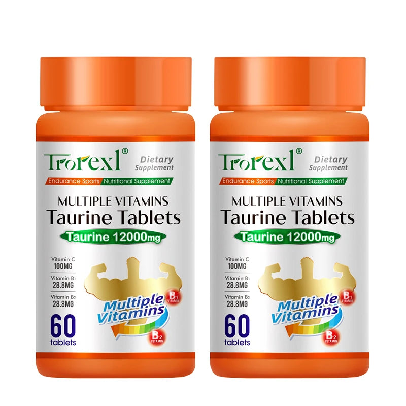 Multiple Vitamins Taurine Tablets for Energy boost, fatigue relief, and enhance physical strength