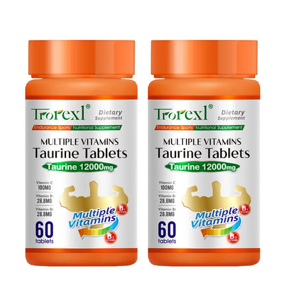 Multiple Vitamins Taurine Tablets for Energy boost, fatigue relief, and enhance physical strength